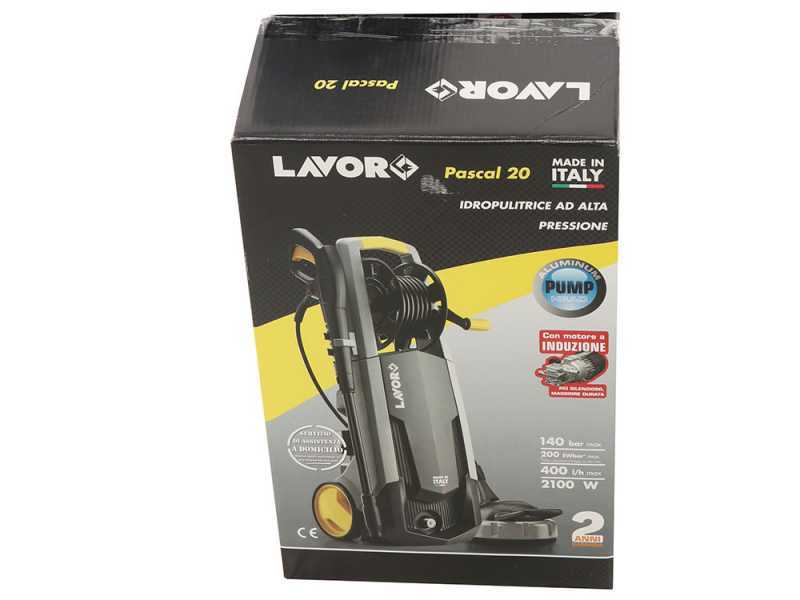 Lavor Pascal 20 - Idropulitrice a freddo e spazzola Patio L28 - 400 l/h - 140 bar