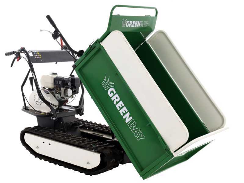 GreenBay EXPANDER 500 HONDA GX200 - Motocarriola cingolata estensibile - Portata 500Kg