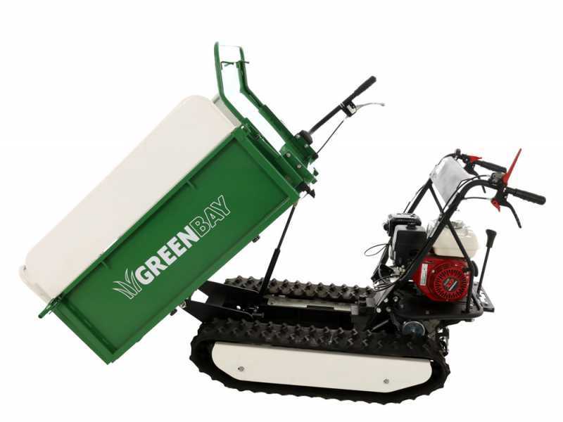 GreenBay EXPANDER 500 HONDA GX200 - Motocarriola cingolata estensibile - Portata 500Kg