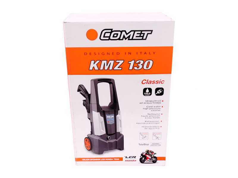 Comet KMZ 130 Classic - Idropulitrice acqua fredda - Uso domestico - max 130 bar - 390 lt/h