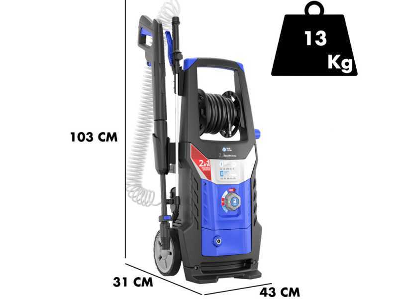 Annovi &amp; Reverberi DHS Series 2.A - Idropulitrice a freddo semiprofessionale Dual Hyg System - 160bar - 460 lt/h