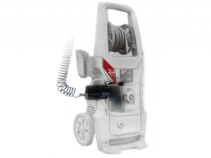 Annovi &amp; Reverberi DHS Series 2.A - Idropulitrice a freddo semiprofessionale Dual Hyg System - 160bar - 460 lt/h
