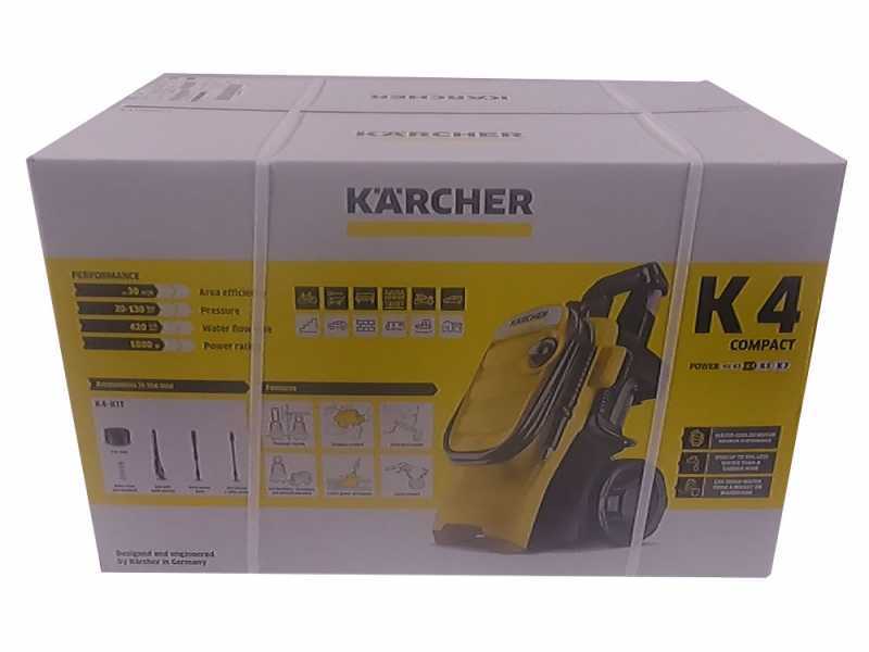 Karcher K4 Compact - Idropulitrice compatta a freddo  - 420 lt/h - 130 bar