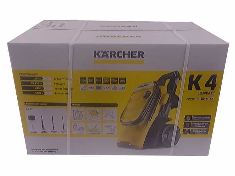 Karcher K4 Compact - Idropulitrice a freddo compatta - 420 lt/h - 130 bar