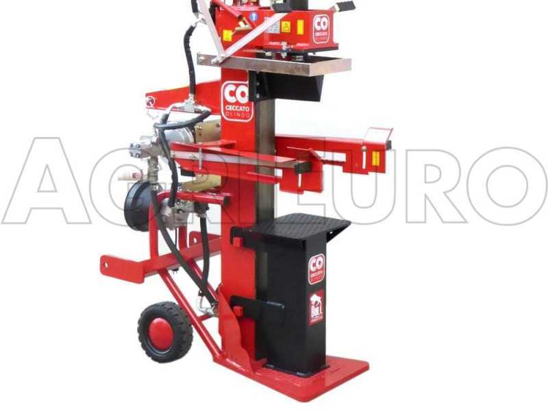 Ceccato Olindo KOMBI SPLET13 - Spaccalegna ibrido - Elettrico e a trattore - Verticale