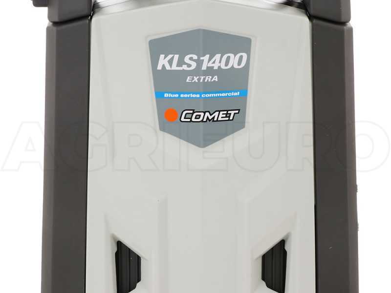 Comet KLS 1400 Extra - Idropulitrice ad acqua fredda semiprofessionale - Con avvolgitubo - 140 bar - 400 l/h