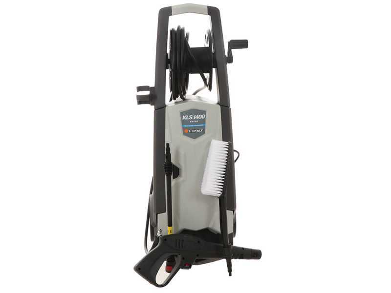 Comet KLS 1400 Extra - Idropulitrice a freddo semiprofessionale - Con avvolgitubo - 140 bar - 400 l/h