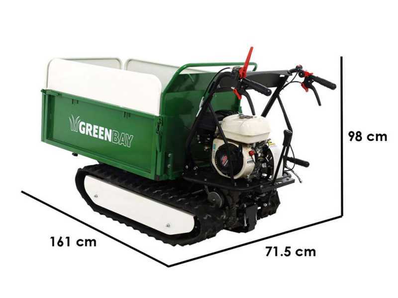 GreenBay EXPANDER 500 HONDA GP160 - Motocarriola cingolata estensibile 500Kg