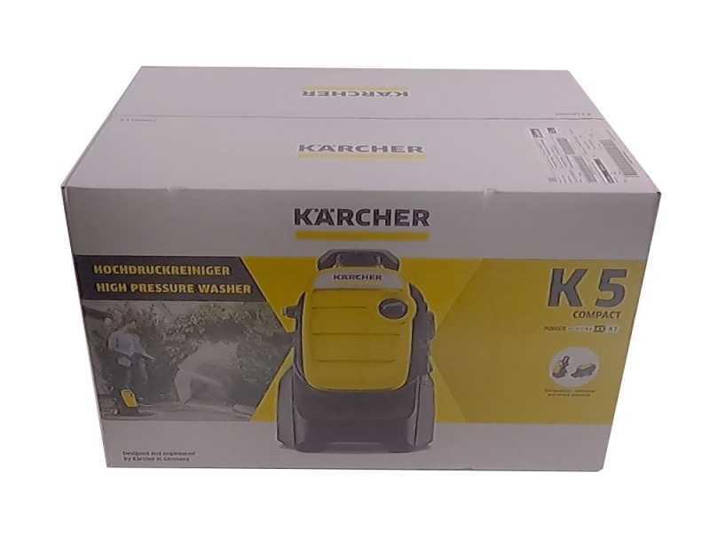 Karcher K5 Compact - Idropulitrice ad acqua fredda - 500 lt/h - 145 bar