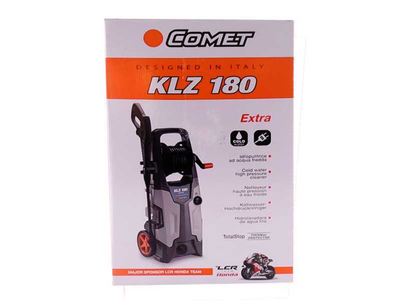 Comet KLZ 180 Extra - Idropulitrice acqua fredda - Max 180 bar - 510 lt/h