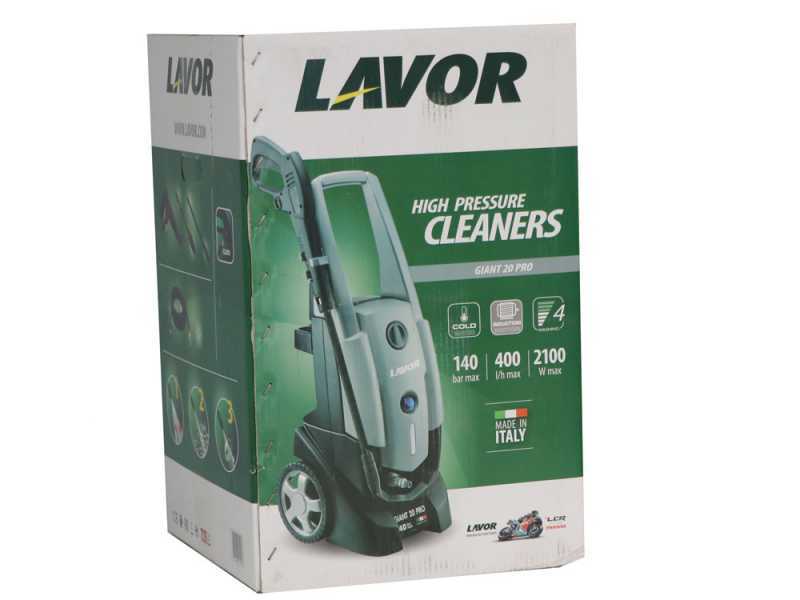 LAVOR GIANT 20 PRO - Idropulitrice a freddo - 100 bar - 400 l/h