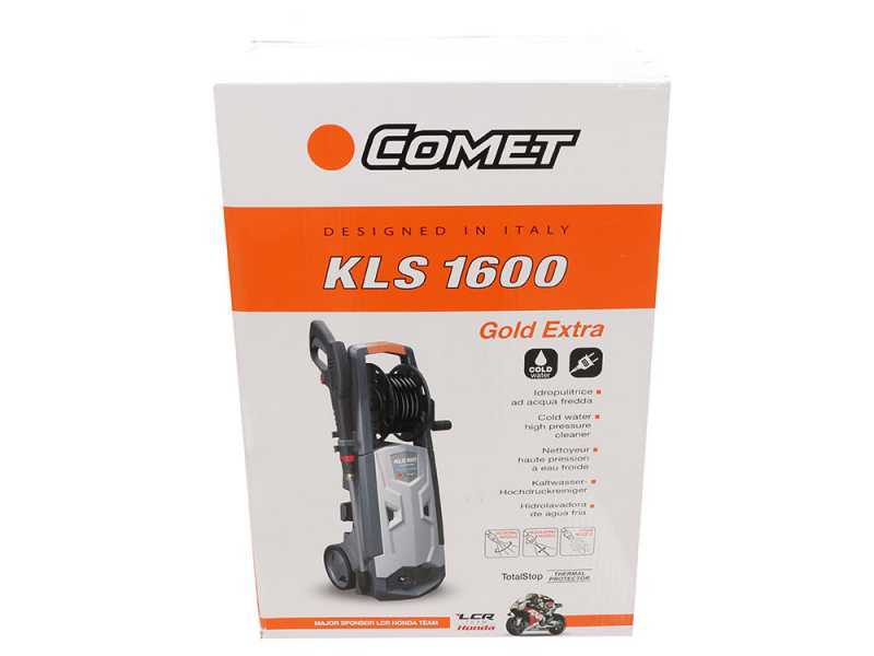 Comet KLS 1600 Gold Extra - Idropulitrice a freddo semiprofessionale - 150 bar - 450 lt/h