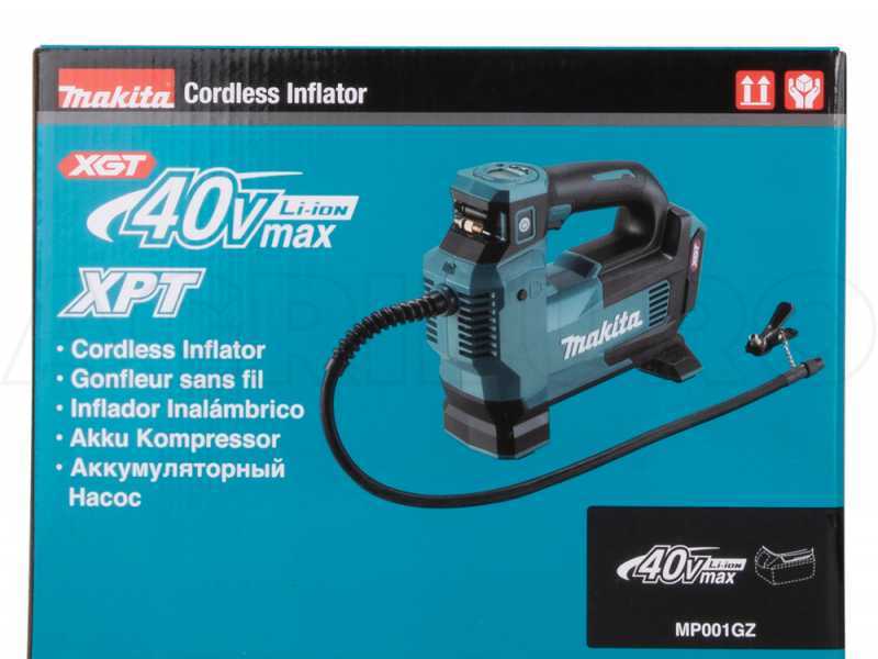 Makita MP001GZ - Compressore aria a batteria - SENZA BATTERIE E CARICABATTTERIE