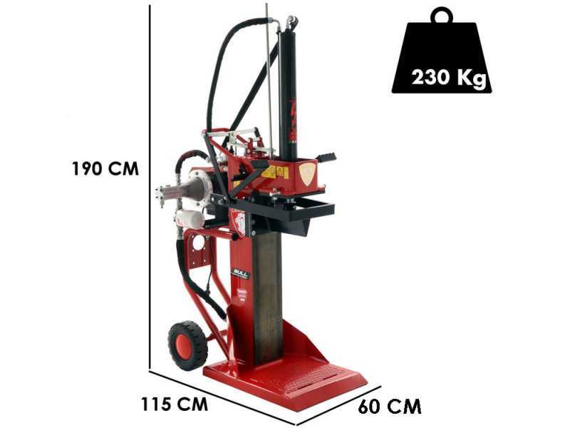 Ceccato Olindo BULL SPLE13-650TC - Spaccalegna elettrico - Verticale