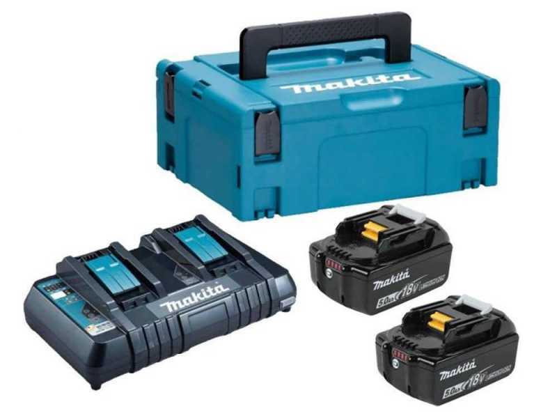 Makita DHW080ZK - Idropulitrice a batteria con vasca - 2x 18V 5Ah