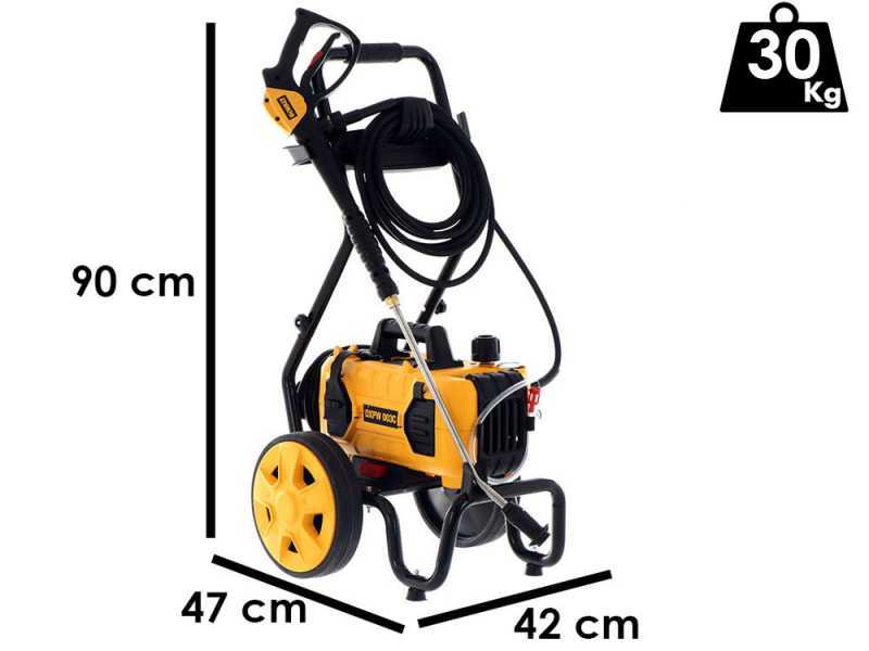 DeWalt DXPW 003CE KART - Idropulitrice professionale con carrello removibile -  150 bar - 630L/H