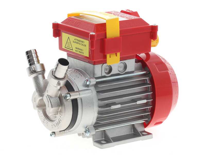 Rover Novax 20 B - Pompa elettrica da travaso - Elettropompa per liquidi caldi e birra - Monofase - 230V