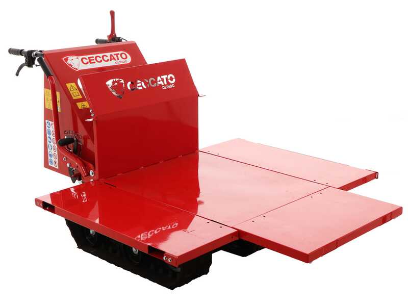 Ceccato Cingolone - Motocarriola cingolata cassone estensibile 350Kg