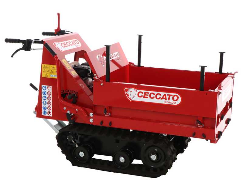 Ceccato Cingolone - Motocarriola cingolata cassone estensibile 350Kg