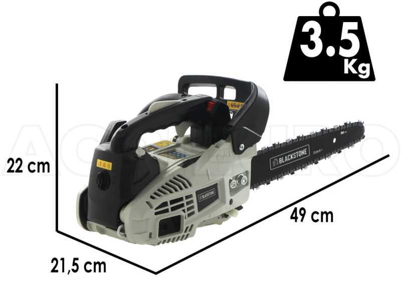 BlackStone LCS 25-10C - Motosega a scoppio da potatura - Lama carving 25cm