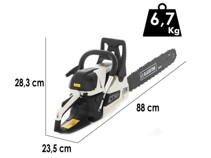 Motosega A Benzina 58cc Yoakaiax, 50 Cm - 2 Tempi Per Potatura E Legna Da Ardere - Incluso Kit Di Manutenzione