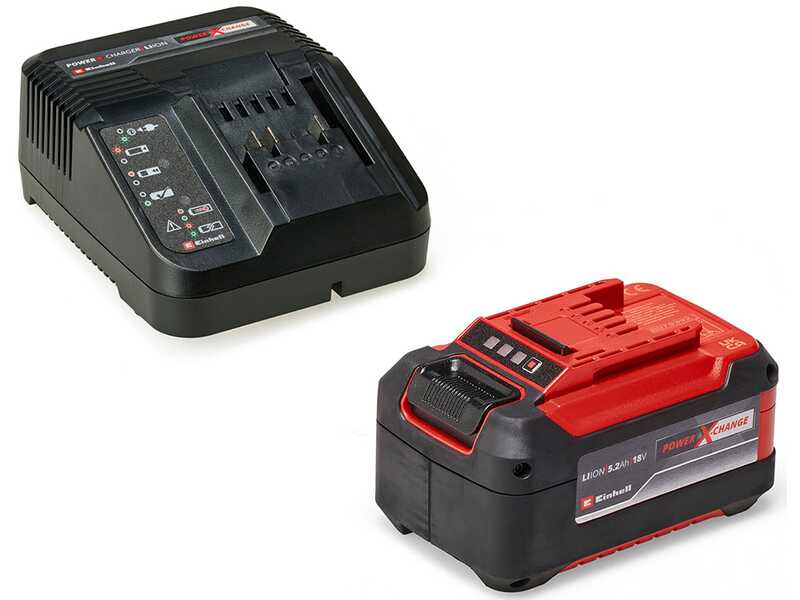 Einhell GC-LC 18/20 Li T - Potatore a batteria su asta di prolunga - 18V 5.2Ah