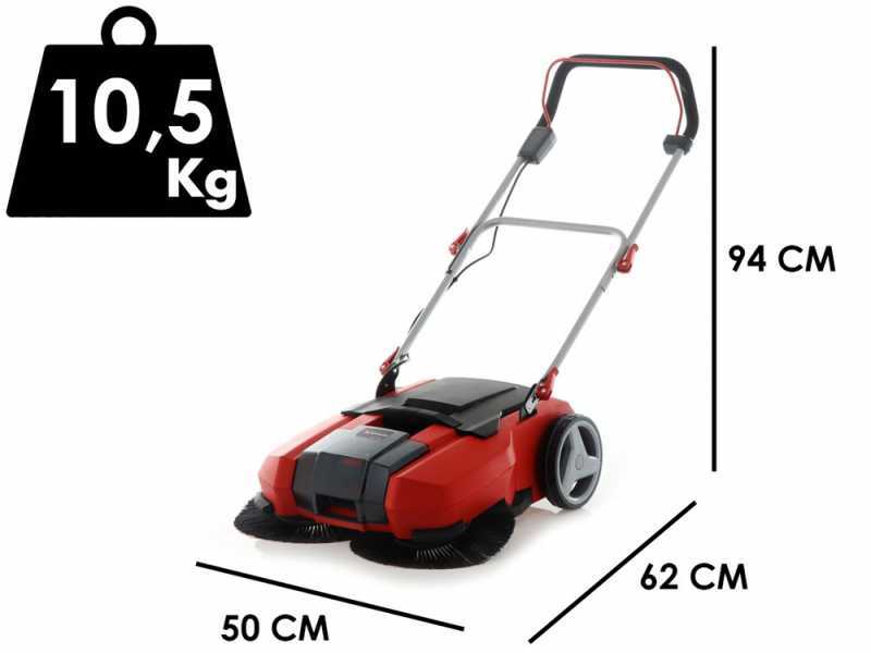 Einhell TE-SW 18/610 Li S - Spazzatrice a batteria -18V 5.2Ah