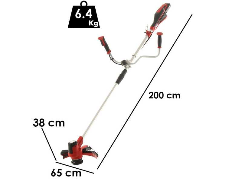 Einhell AGILLO 18/200 - Decespugliatore a batteria - 18V 5.2Ah
