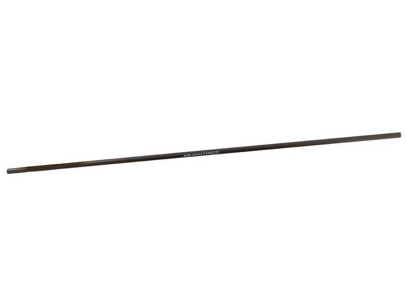 Zanon Karbonium EVO AL 200/K - Abbacchiatore elettrico 170/250 cm a batteria tipo auto con cavo in dotazione - Asta telescopica in alluminio