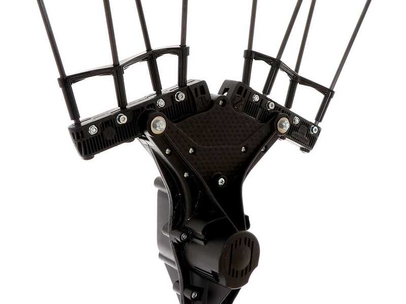 Zanon Karbonium EVO AL 300/K - Abbacchiatore elettrico 210/340 cm a batteria tipo auto con cavo in dotazione - Asta telescopica in alluminio