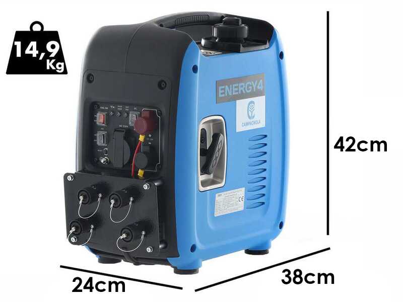Generatore di corrente ad inverter silenziato Campagnola Energy 4