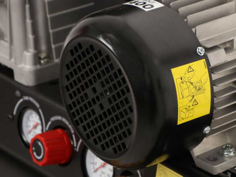 Nuair B3800B/4CT/200 Tech-Pro - Compressore aria elettrico monofase a cinghia - Motore 4 HP - 200 lt 