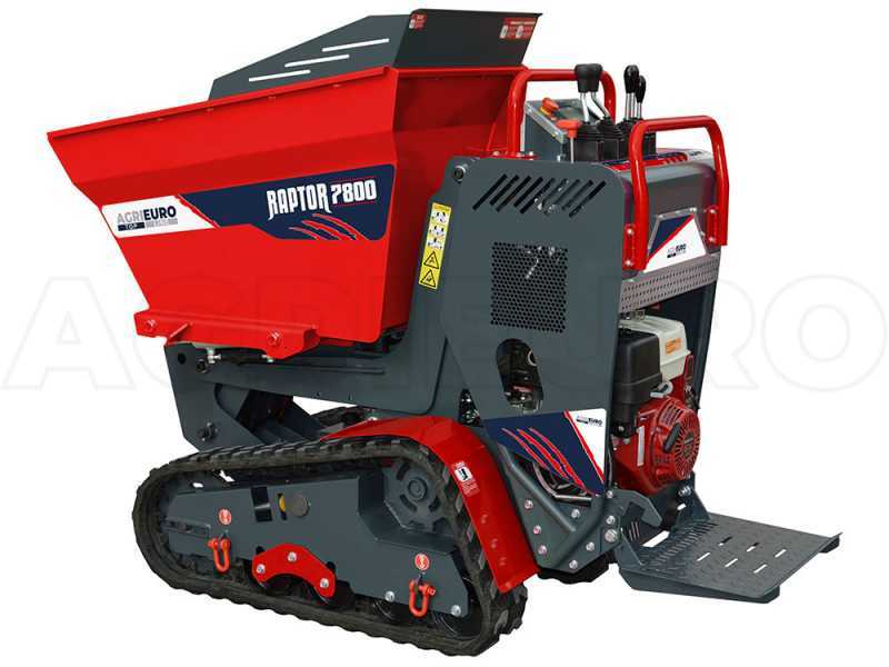 Motocarriola cingolata RAPTOR 7800 HD - Honda GX390