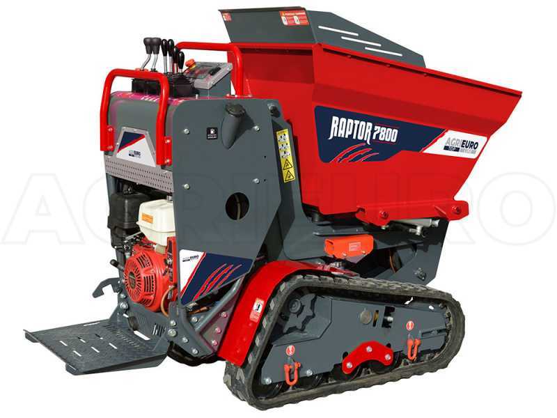 Motocarriola cingolata RAPTOR 7800 HED - Honda GXe390