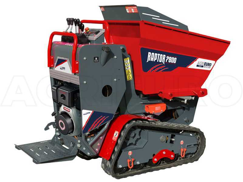 Motocarriola cingolata RAPTOR 7800 YED - Yanmar L100E
