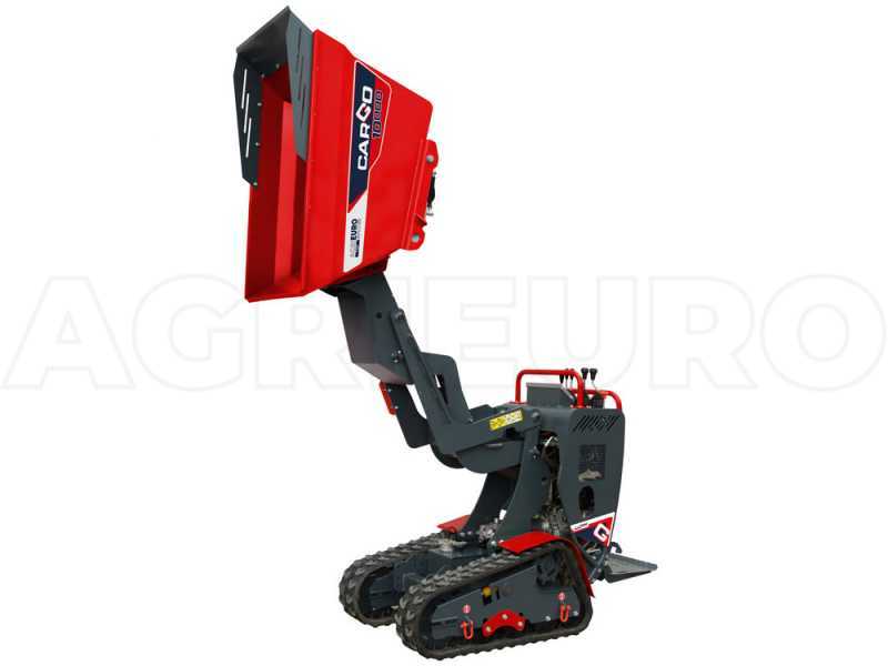 Motocarriola cingolata CARGO J 10000 HEDH 4.0 con joystick - Honda GXe630