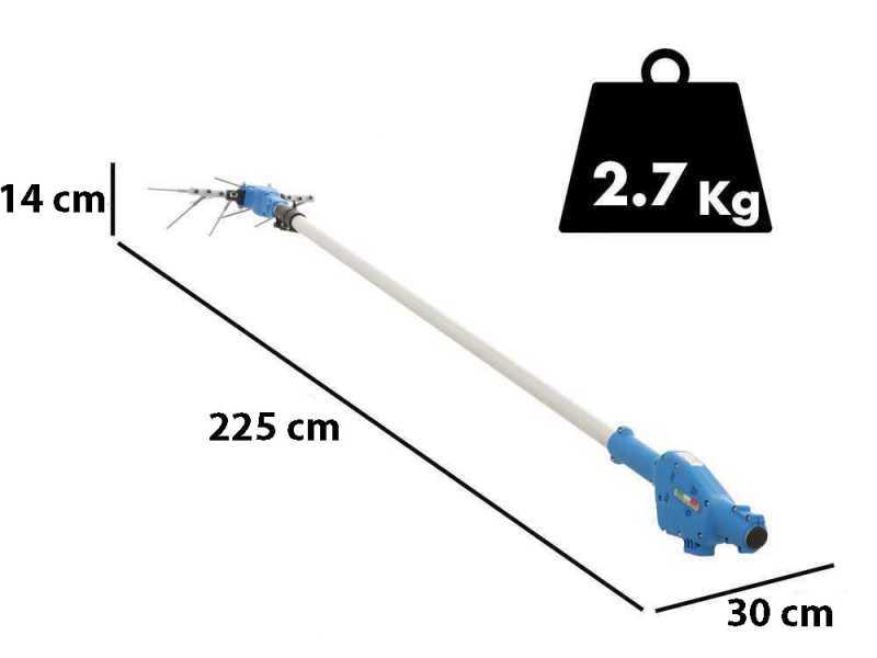 Paterlini OLIVELOX BA 3 - Abbacchiatore elettrico - 12V - da 2 a 3 metri