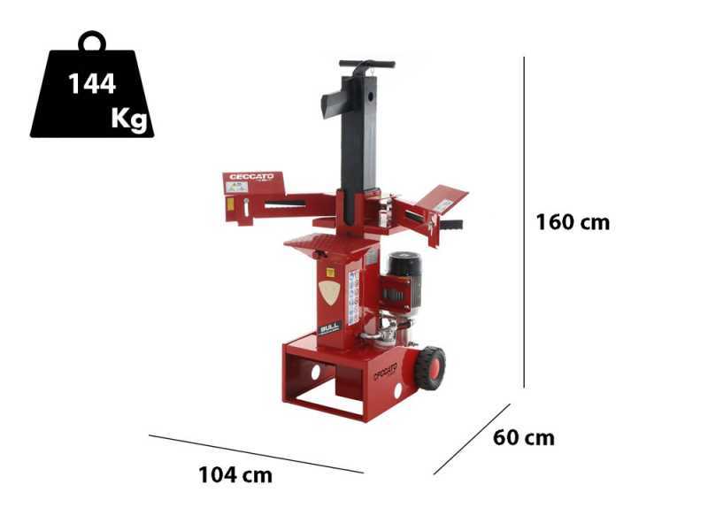 Ceccato Olindo SPLE12T - Spaccalegna elettrico - Verticale - 400V