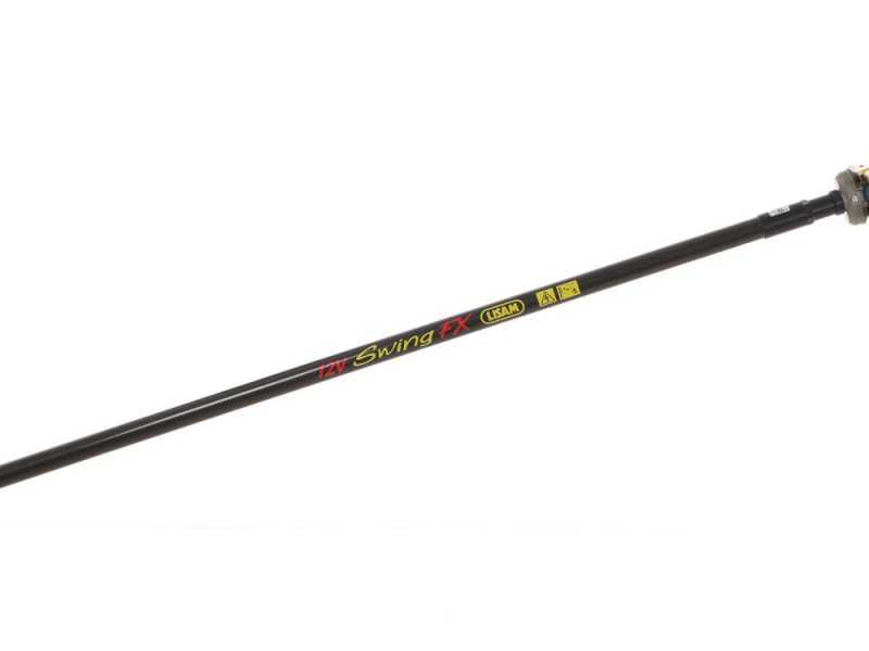 Lisam Swing - Abbacchiatore Elettrico a batteria - Con 8 + 8 denti in carbonio - Asta Fissa