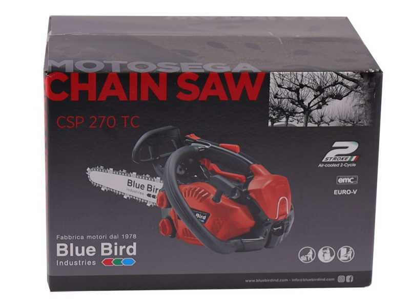 Blue Bird CSP 270 TC - Motosega a scoppio da potatura - Lama da 25cm