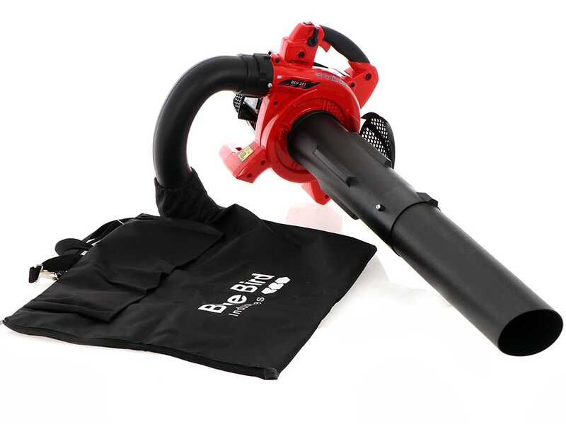BlueBird BLV 281 - Soffiatore aspiratore a scoppio motore 2 tempi - Con sacco