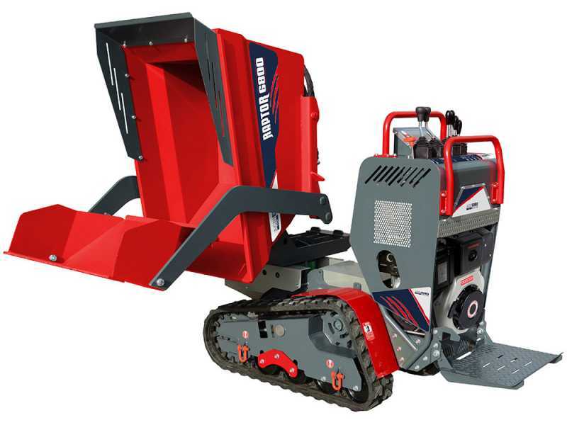 Motocarriola cingolata RAPTOR 6800 YEDT - Yanmar L100E - Con pala