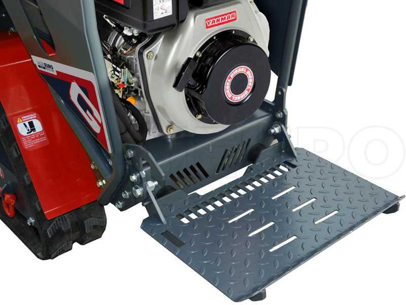Motocarriola cingolata RAPTOR 6800 YED 4.0 - Yanmar L100E - Con pala