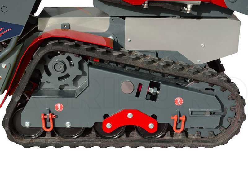 Motocarriola cingolata RAPTOR 6800 YED 4.0 - Yanmar L100E - Con pala + betoniera