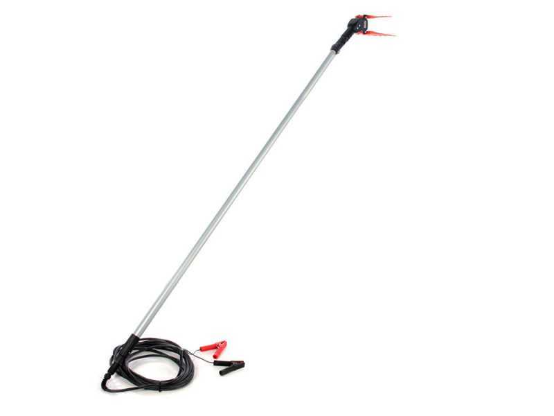 TecnoVIR Olivir - Abbacchiatore elettrico a batteria - scuotitore per olive da 250 cm con asta fissa