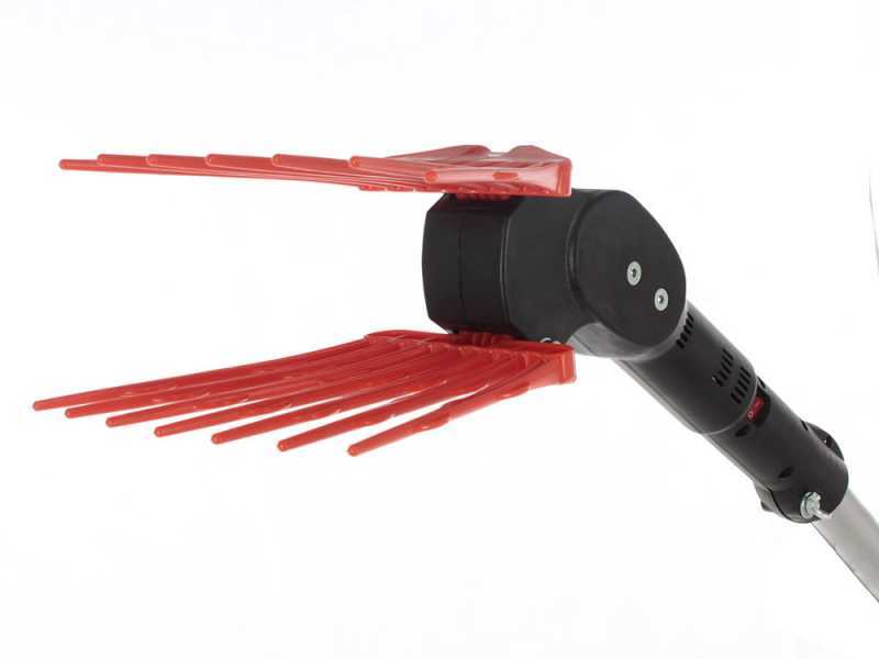 TecnoVIR Olivir - Abbacchiatore elettrico a batteria - scuotitore per olive da 250 cm con asta fissa
