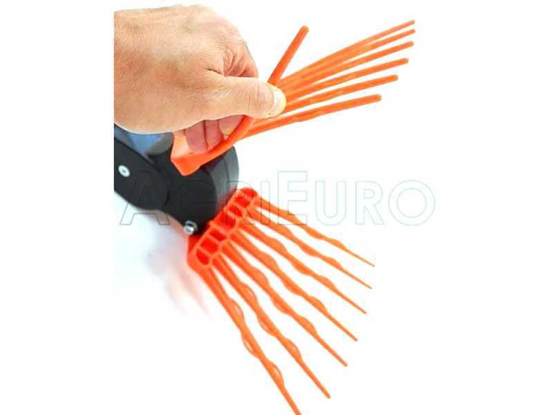TecnoVIR Olivir - Abbacchiatore elettrico a batteria - scuotitore per olive da 200 cm con asta fissa