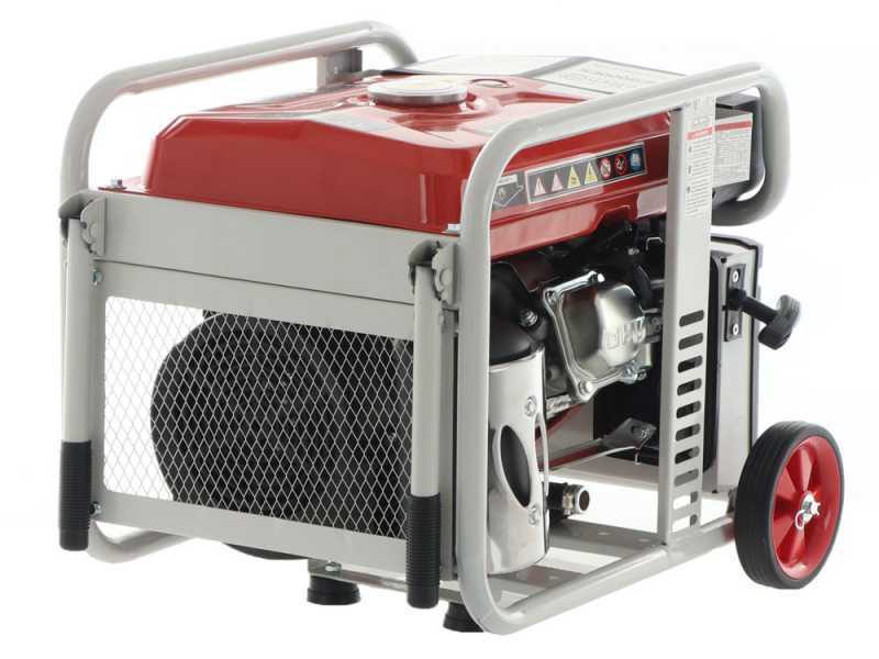 GeoTech-Pro iGGP5000ES - Generatore di corrente inverter con avv. elettrico carrellato 4 kW - Continua 3.5 kW Monofase