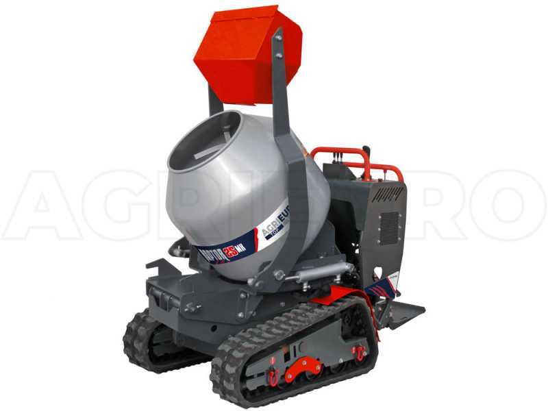 Motocarriola cingolata RAPTOR 7800 YEDH 4.0 - Yanmar L100E - Con pala + betoniera