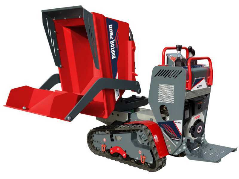 Motocarriola cingolata RAPTOR 7800 YEDT 4.0 - Yanmar L100E - Con pala